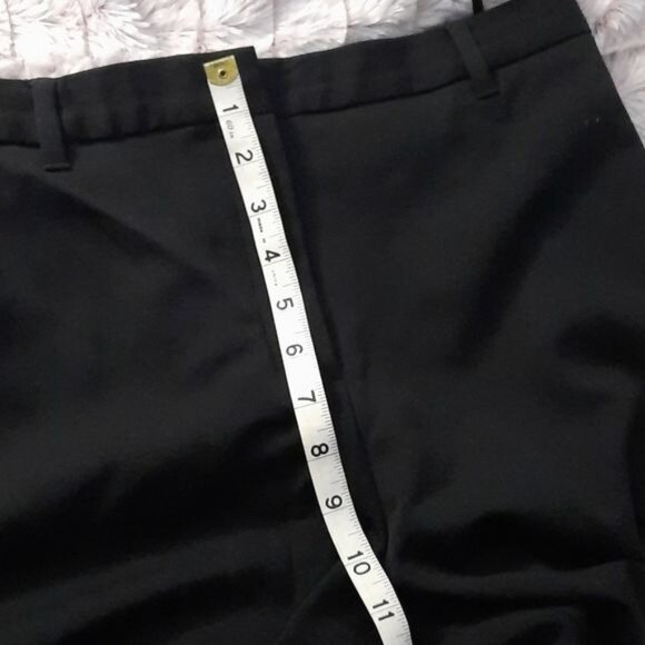 Roberto Cavalli Black Women Wool Blend Slit Hip Pockets Tuxedo Pants IT 48 US 12 - Picture 8 of 13